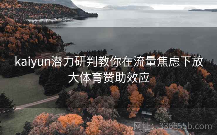 kaiyun潜力研判教你在流量焦虑下放大体育赞助效应